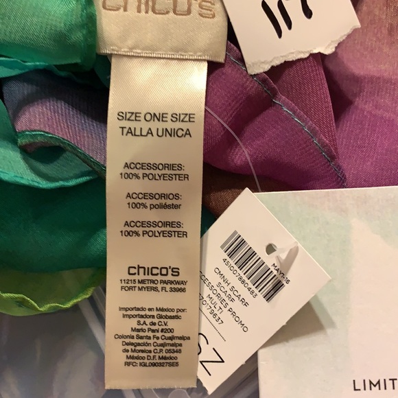 NWT CHICOS SCARF - Picture 2 of 7